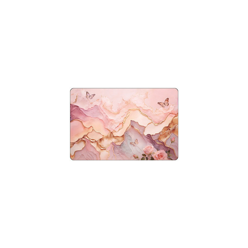 Modern light luxury marble diatom mud floor mat bathroom floor mat bathroom absorbent foot mat entrance door mat