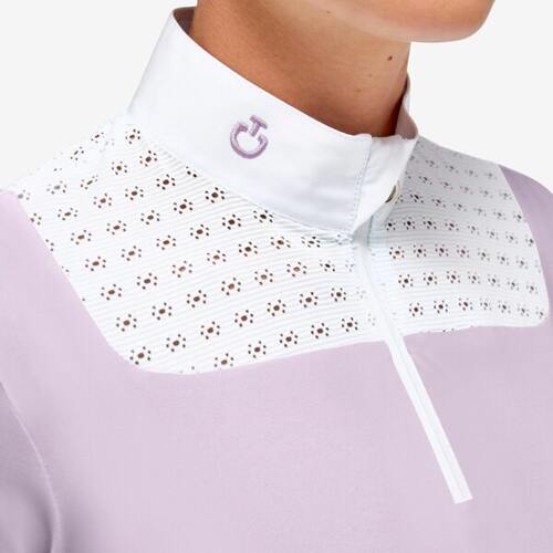 CT 女士骑马比赛速干短袖 Lightweight Piquè S/S Competition - 图1