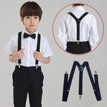 Children Braces Clips Baby Hanger With Pants Clip Boy Performance Accessories Student Harness Suit Accessories Black 3 clips Y Type