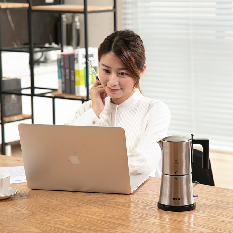 nicoh摩卡家用小型办公室淡咖啡机 nicoh咖啡机