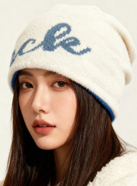 韩系INS风女春款月子保暖堆堆帽