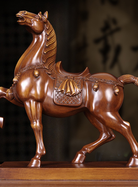 马到成功十二生肖家居客厅摆件