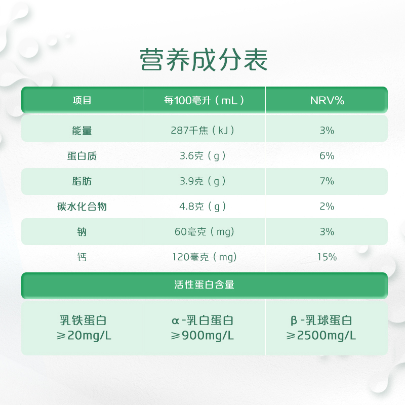 君乐宝悦鲜活鲜牛奶260ml瓶装更多活性蛋白低温纯奶儿童营养早餐