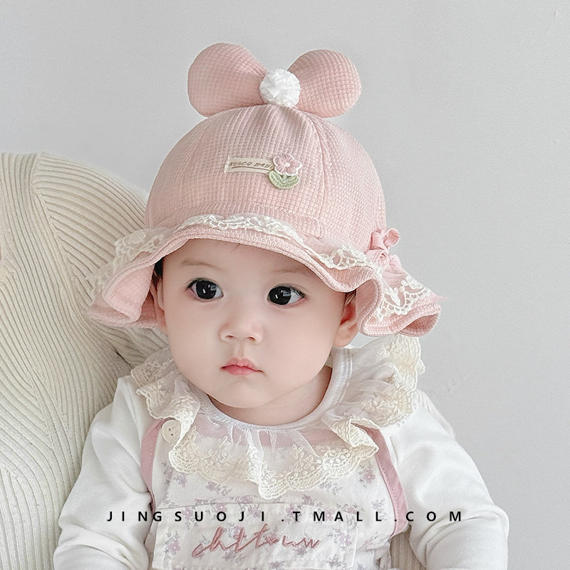 儿童帽子春秋季遮阳防风渔夫帽男女宝宝可爱婴儿保暖超萌盆帽冬天,淘宝优惠券,粉丝福利购,淘宝优惠卷