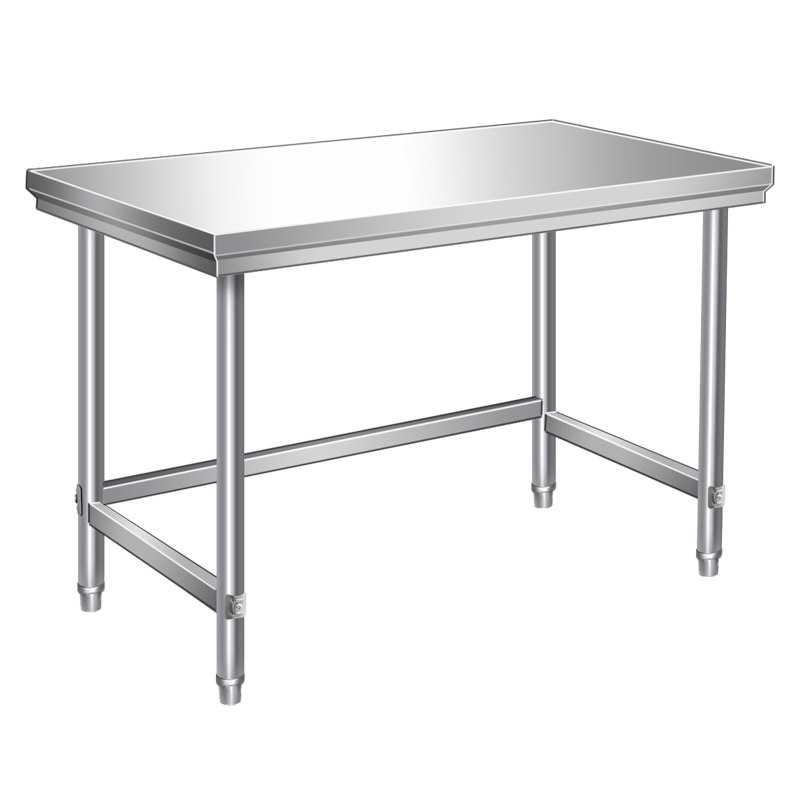 单层不锈钢工作台厨房操作台一层打荷台饭店切菜桌打包装台工作桌,淘宝优惠券,粉丝福利购,淘宝优惠卷