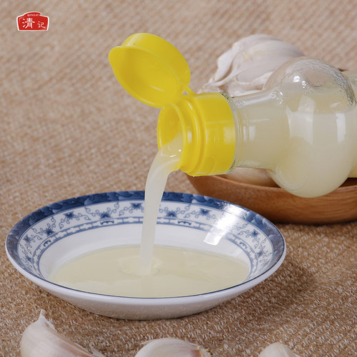 清记大蒜汁鲜榨蒜汁纯原蒜汁460mlX1瓶凉拌菜调味料烧烤火锅蘸料 - 图2