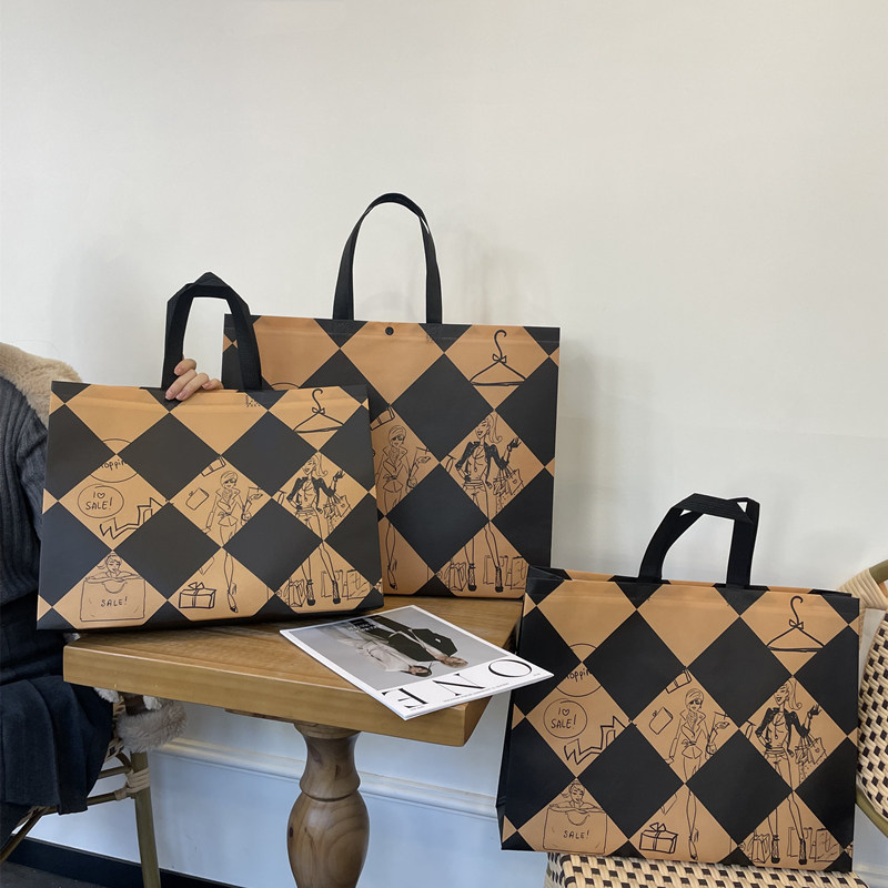 大容量服装店无纺布手提袋定制防水加厚购物礼品环保广告包装袋子,淘宝优惠券,粉丝福利购,淘宝优惠卷