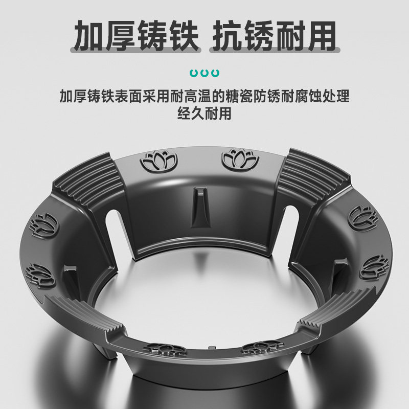 煤气灶防风罩液化燃气灶台炉防滑遮挡风聚火节能圈支架托通用配件,淘宝优惠券,粉丝福利购,淘宝优惠卷