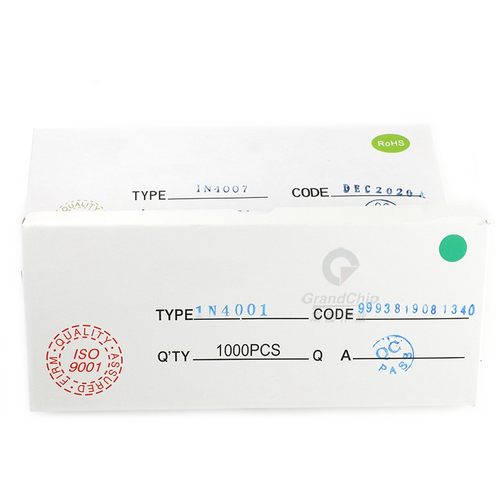 宏图伟业 整流二极管1N4007 10A10 1N5824 4004 IN4007 FR107直插 - 图1