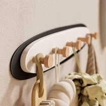 Wall hanging clothes hangers free from punching into the door rear entrance door Orienguan hanging clothes hook wall-mounted wall fitting room clothes hanger