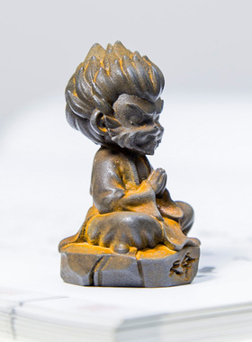 国风中式摆件天命悟空树脂桌面家居客厅工艺装饰品摆件感小众