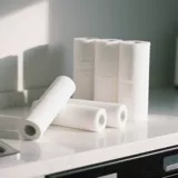 Кухонная бумага висят тип, мытья посуды, мощное поглощение воды и масла, очистка кухни легче, ткани, ленивые люди уходят