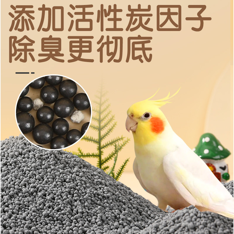 鹦鹉除臭粪便垫料鸟屎砂沙玉米芯虎皮专用木屑鸟笼垫纸拉屎垫用品,淘宝优惠券,粉丝福利购,淘宝优惠卷