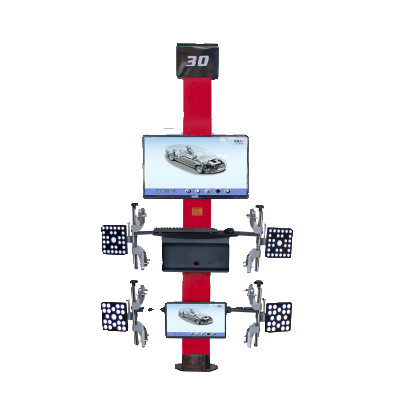 动态3D汽车四轮定位仪地藏大剪四柱举升机 轮胎店汽修定位仪 - 图3