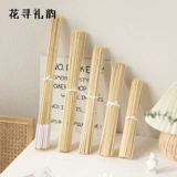 Бамбуковая палка цветочный букет с закусочной леденцом цветочной упаковкой