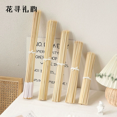 Бамбуковая палка цветочный букет с закусочной леденцом цветочной упаковкой