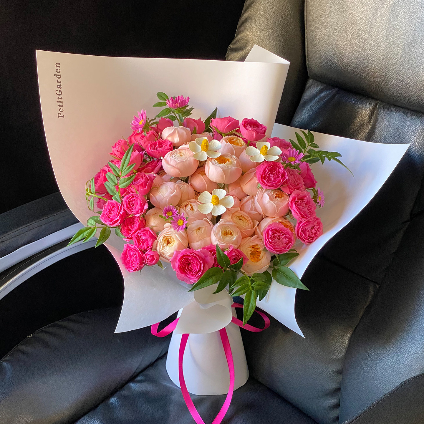 180g hard cardboard solid color modeling paper flower bouquet package flower paper flower shop stiff bouquet diy floral materials