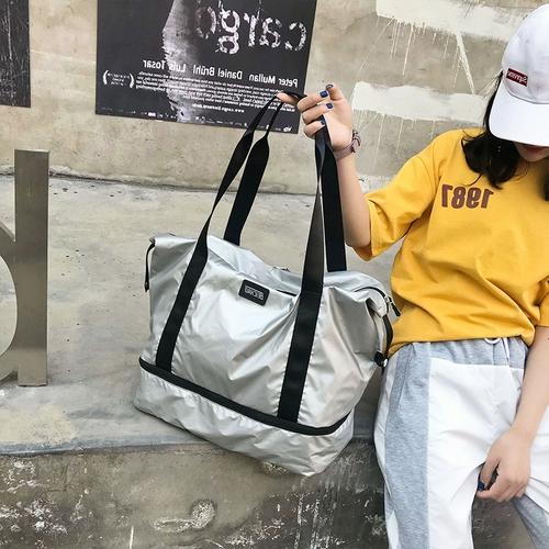 Сумка для путешествий, вместительная и большая сумка через плечо, портативная багажная система хранения для спортзала