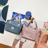 Вместительная и большая сумка для путешествий, сумка через плечо, портативная багажная сумка для хранения с разделителями, спортивная сумка