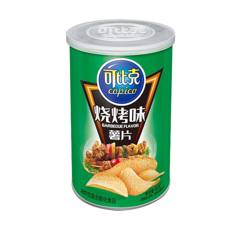 可比克超大包桶装整箱大礼包薯片 小禾苗食品膨化食品