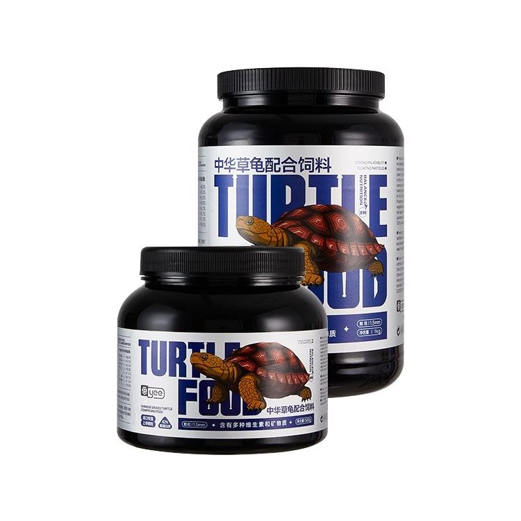 yee中华草龟专用龟粮乌龟饲料通用巴西龟食物虾干巴西龟粮小颗粒
