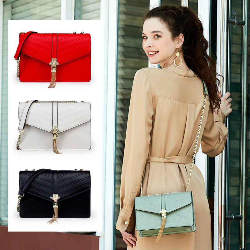 jeanswest韩版2020新款单肩斜挎包 真维斯箱包女士包袋