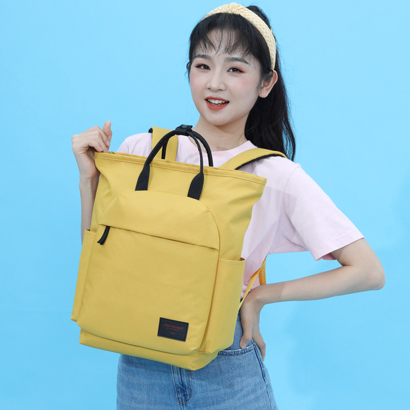 韩版女大学生大容量ins潮流双肩包 真维斯箱包双肩背包