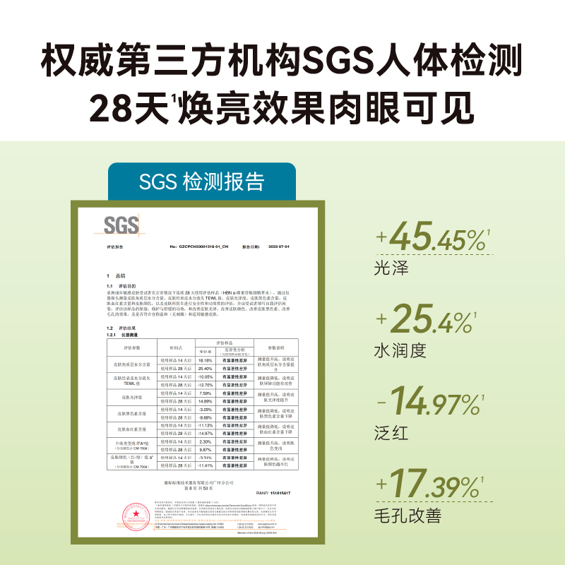 HBNα-熊果苷精粹水发光水2.0明星同款提亮肤色精华水化妆品III-图1