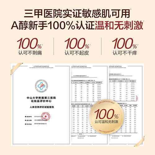 【卓效促胶原】HBN双A醇晚霜3.0视黄醇早C晚A醇面霜抗皱紧致淡纹 - 图3