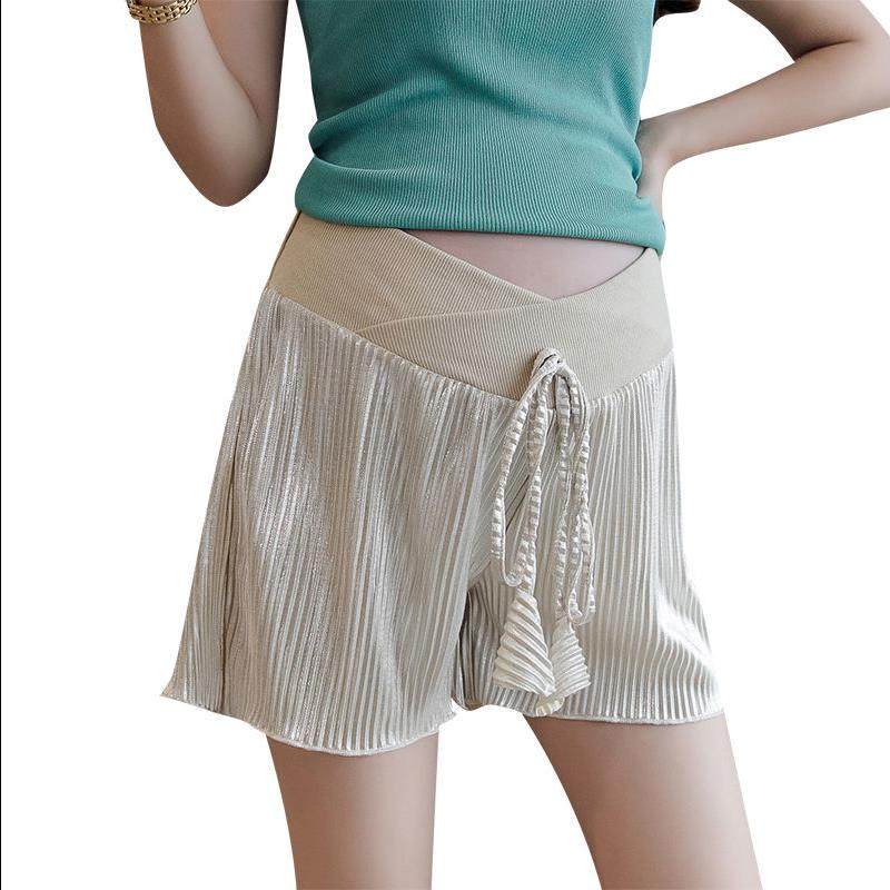 孕妇夏季短裤 萌皮猫孕妇打底裤