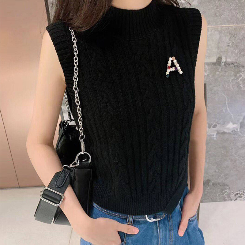 阿玛施旗舰店官网2020秋冬羊毛背心 简妍芙背心吊带