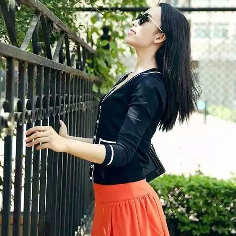 阿玛施旗舰店官网2020春秋季毛衣 简妍芙毛针织衫