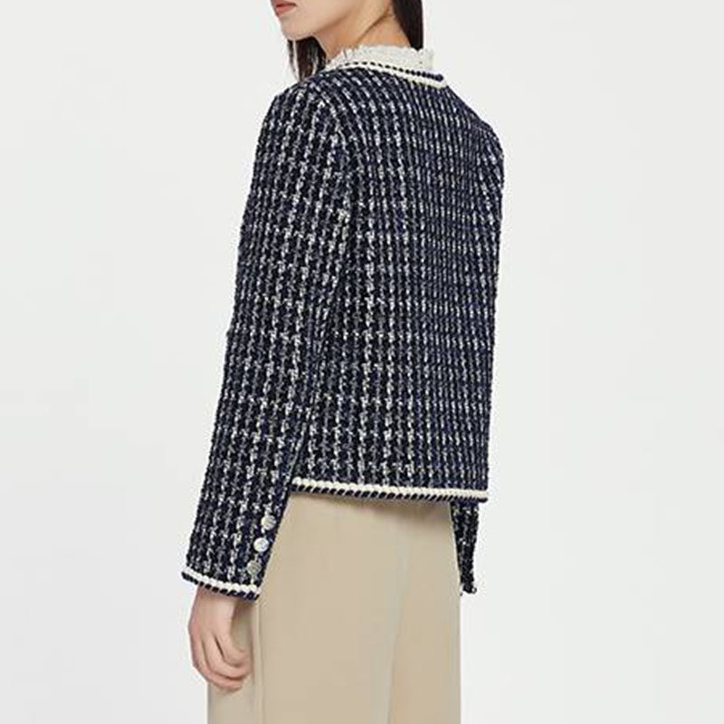 阿玛施旗舰店官网2020秋新款短外套 简妍芙短外套