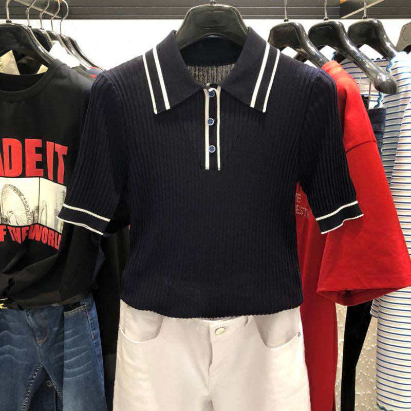 阿玛施旗舰店正品2020夏新款t恤衫 简妍芙T恤