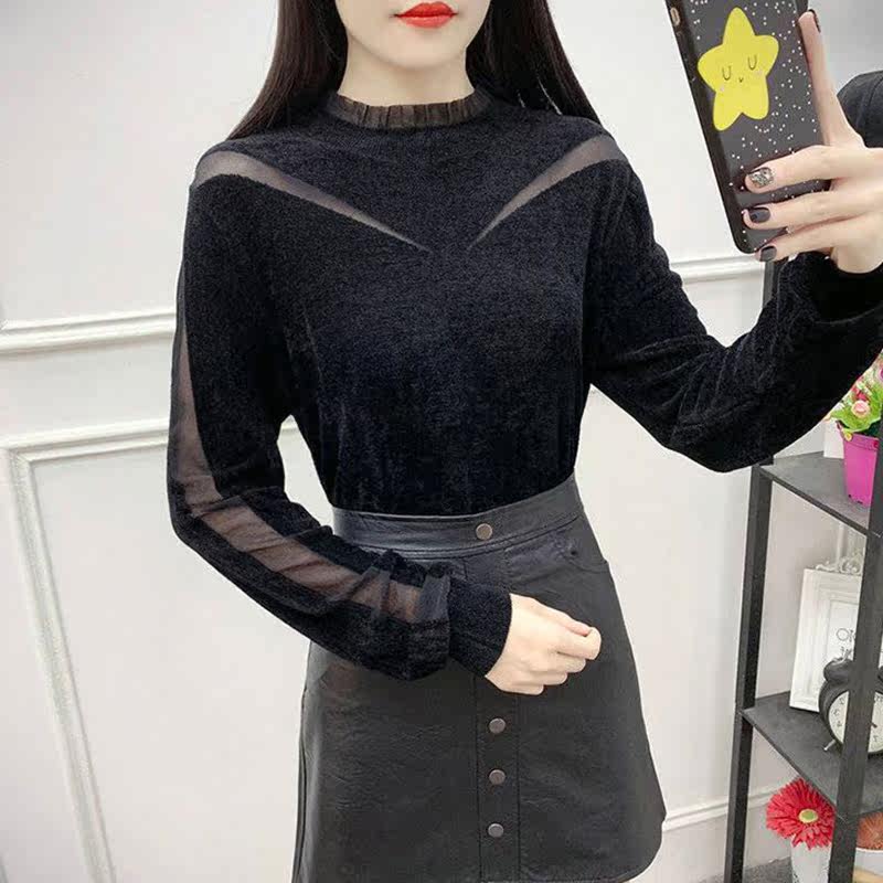 阿玛施旗舰店官网2020早秋打底衫 简妍芙T恤