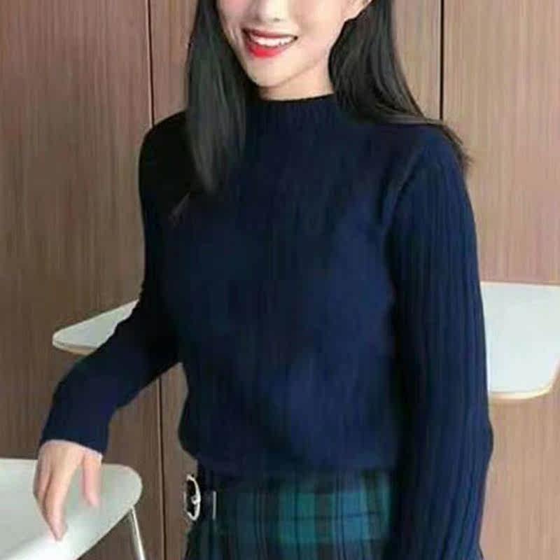 阿玛施旗舰店官网2020冬新款毛衣 简妍芙毛针织衫