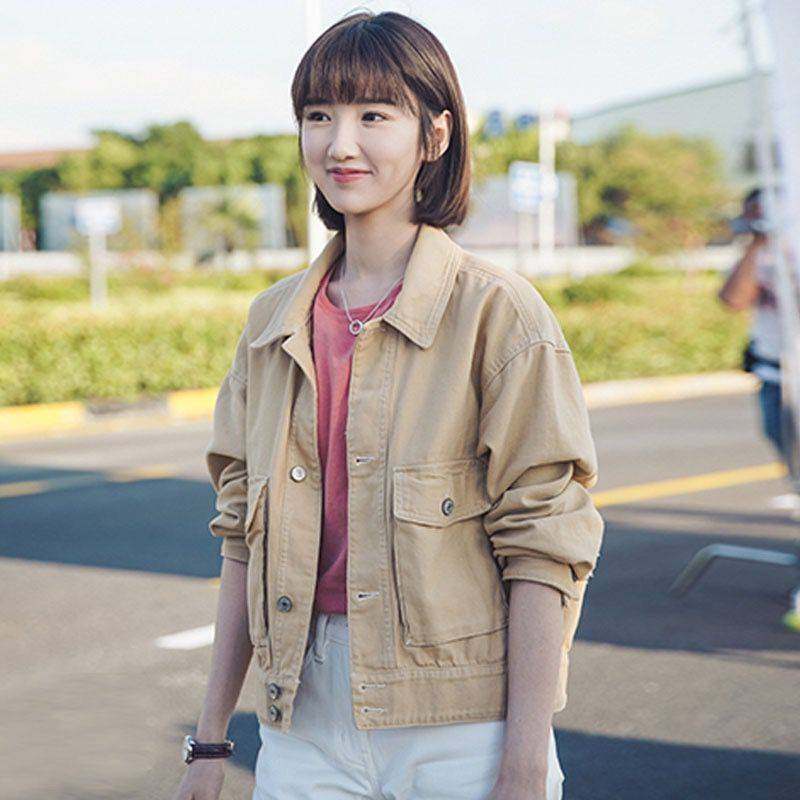 阿玛施女装旗舰店官网三十钟晓芹秋 简妍芙短外套