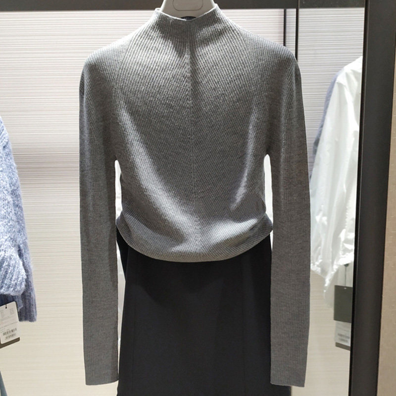 阿玛施旗舰店官网正品2020秋冬毛衣 简妍芙毛针织衫