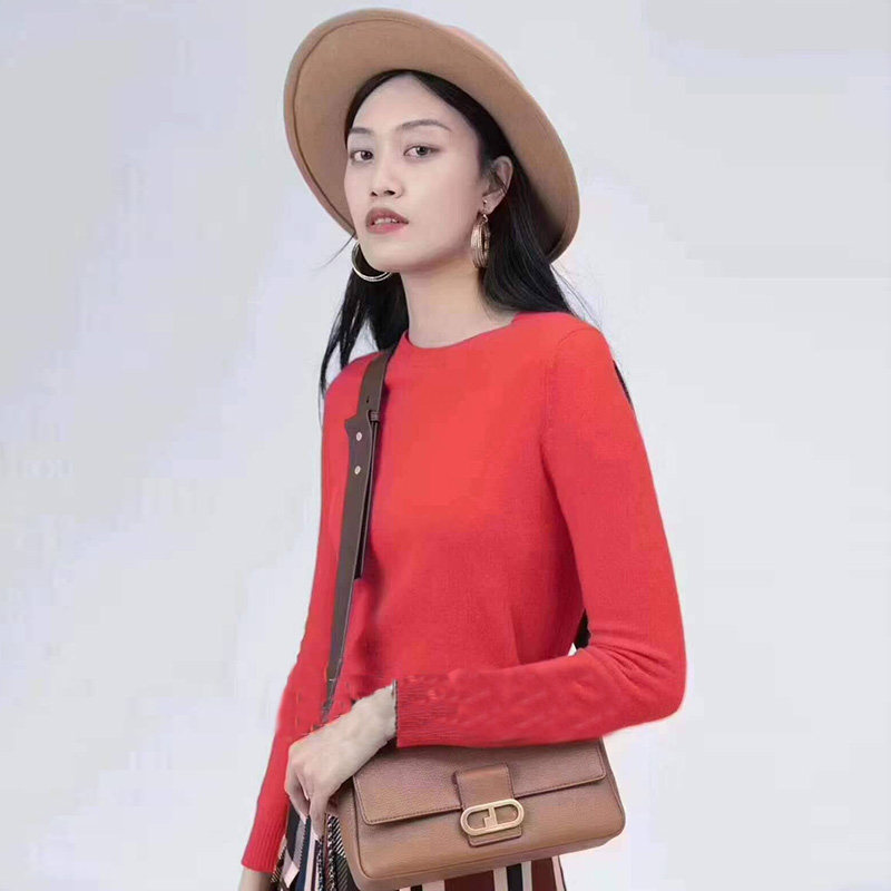 阿玛施旗舰店官网2020秋羊绒毛衣 简妍芙毛针织衫