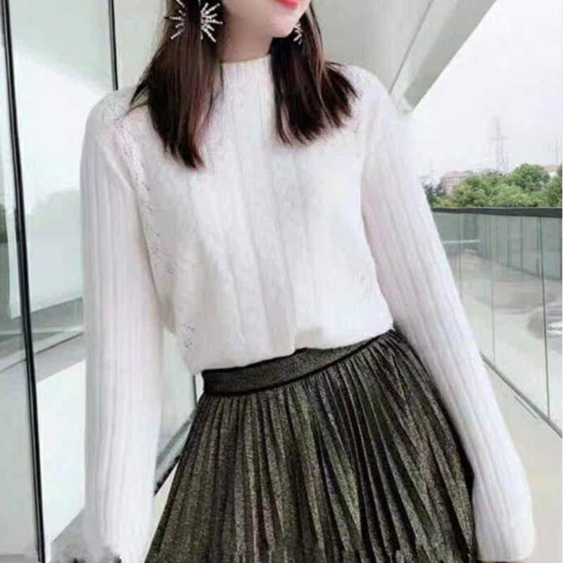 阿玛施旗舰店官网2020冬新款毛衣 简妍芙毛针织衫