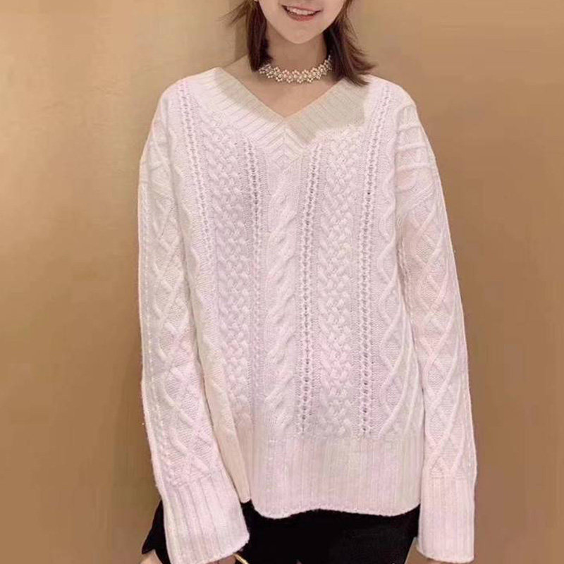 阿玛施旗舰店官网2020秋冬针织衫 简妍芙毛针织衫