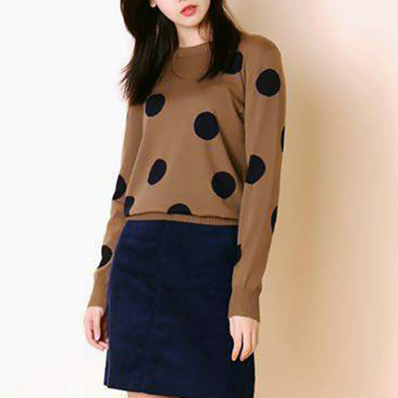 阿玛施旗舰店官网2020秋新款毛衣 简妍芙毛针织衫