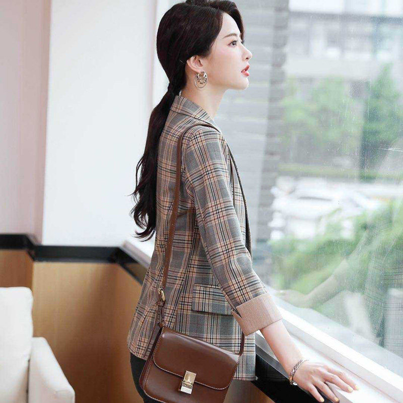 阿玛施女装旗舰店官网2020早秋新款 简妍芙西装