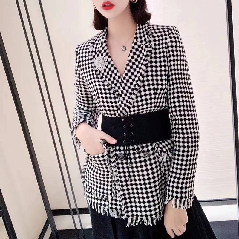 阿玛施女装旗舰店官网2020秋新款 简妍芙西装