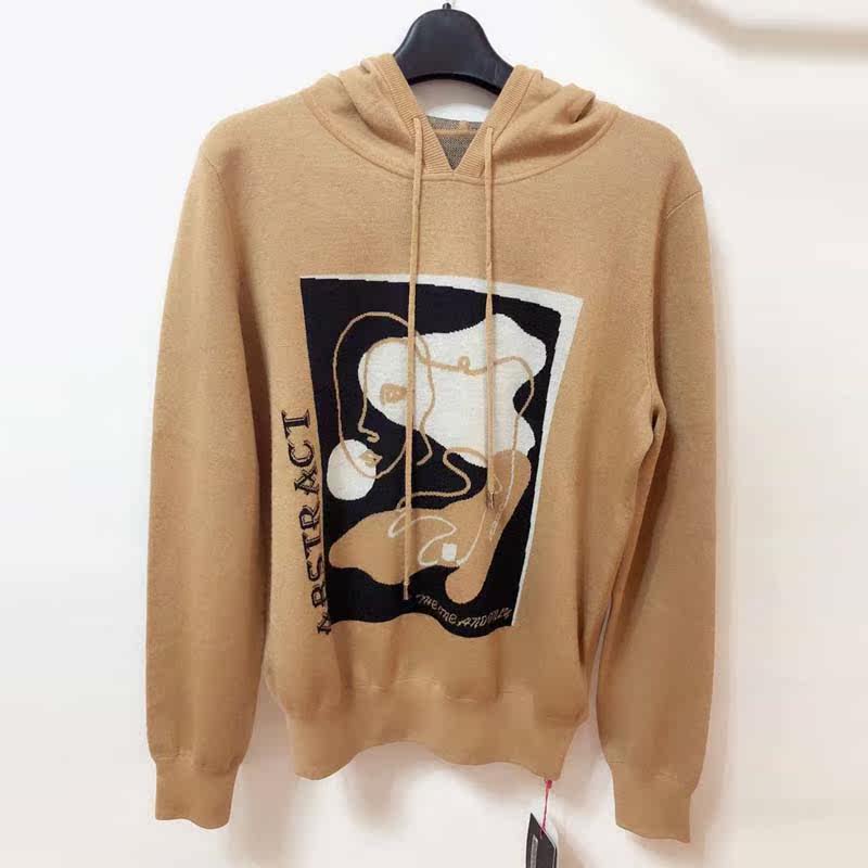 阿玛施旗舰店官网2020秋冬新款休闲 简妍芙毛针织衫