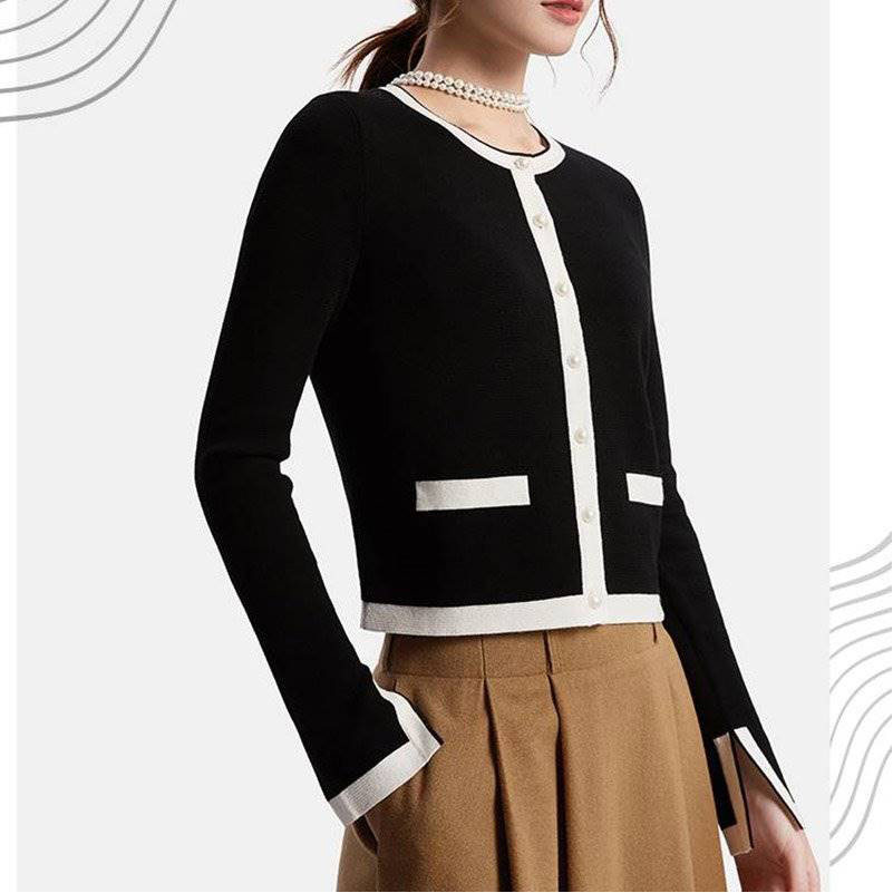 阿玛施旗舰店女装2020秋新款女毛衣 简妍芙毛针织衫