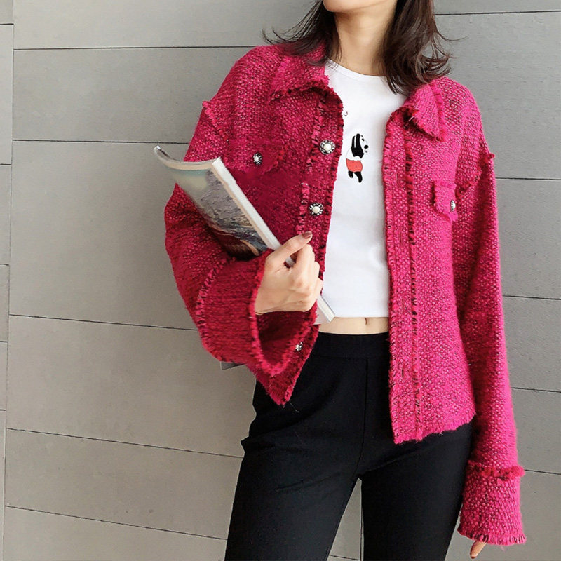 阿玛施旗舰店官网2020秋新款短外套 简妍芙短外套