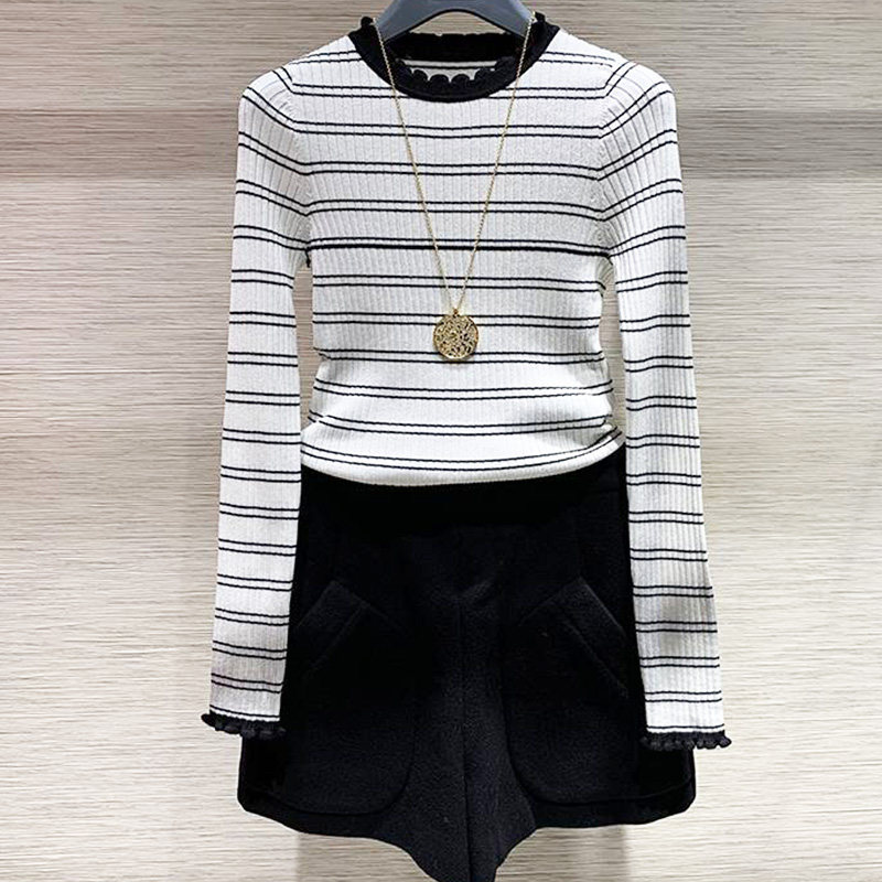 阿玛施旗舰店官网2020秋新款毛衣 简妍芙毛针织衫