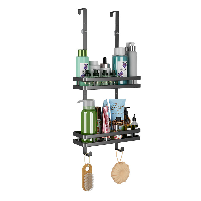 the bathroom shelf hanging bathroom shower gel frame rack - 图3