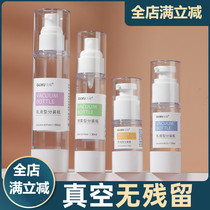 Vacuum Travel Split Bottle Suit Portable Press Spray Bottle Skincare Cosmetic Water Lotion Small Sample Empty Bottle